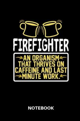 Book cover for Firefighter - Notebook