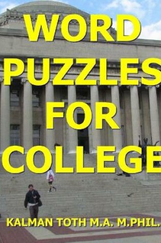 Cover of Word Puzzles For College