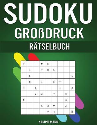 Book cover for Sudoku Großdruck Rätselbuch