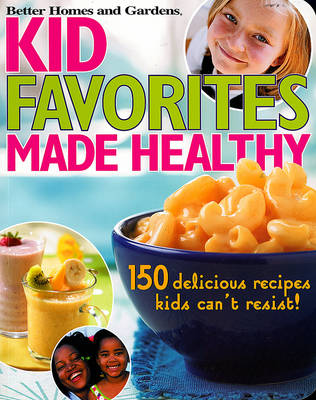 Book cover for Kids' Favorites Made Healthy