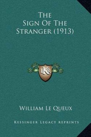 Cover of The Sign of the Stranger (1913)