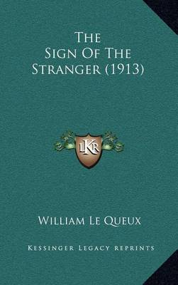Book cover for The Sign of the Stranger (1913)