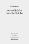 Book cover for Jews and Judaism in the Rabbinic Era