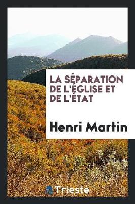 Book cover for La Separation de l'Eglise Et de l'Etat