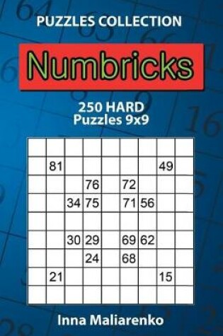 Cover of Numbricks - 250 Hard Puzzles 9x9