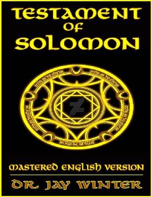 Book cover for The Testament of Solomon: Mastered English Version