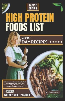 Book cover for High Protein Foods List