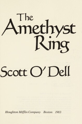 Cover of The Amethyst Ring