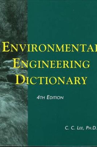 Cover of Environmental Engineering Dictionary