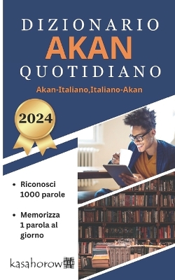 Book cover for Dizionario Akan Quotidiano