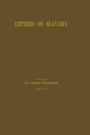Cover of Letters on Slavery from the Old World