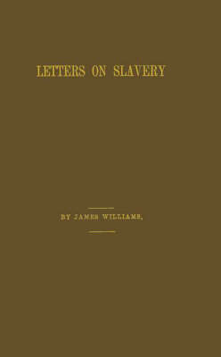 Book cover for Letters on Slavery from the Old World