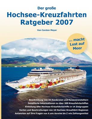 Book cover for Der Gro E Hochsee-Kreuzfahrten Ratgeber 2007