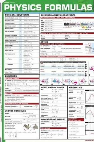 Cover of Physics Formulas (Sparkcharts)