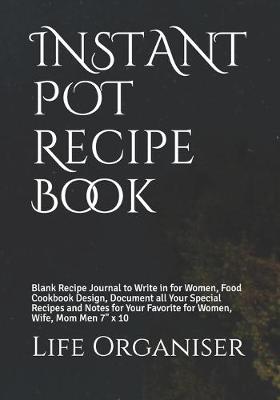 Book cover for INSTANT POT Recipe Book