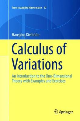 Cover of Calculus of Variations