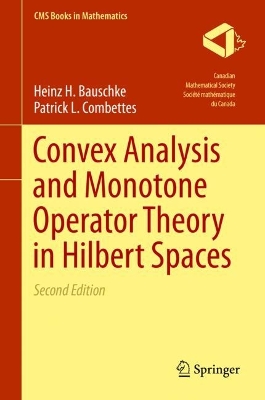 Book cover for Convex Analysis and Monotone Operator Theory in Hilbert Spaces