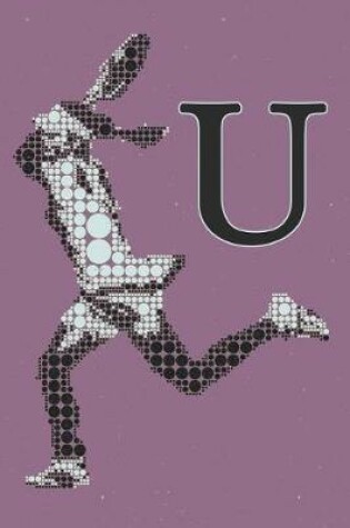 Cover of U Monogram Initial Tennis Journal