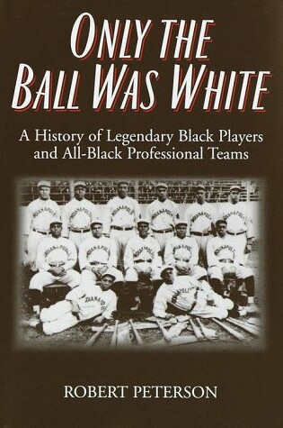 Cover of Only the Ball Was White