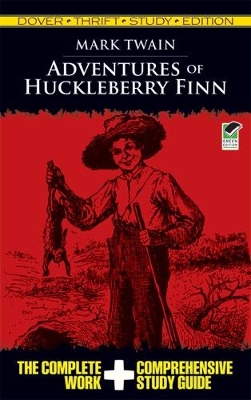 Book cover for Adventures of Huckleberry Finn Thrift Study Edition