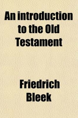 Cover of An Introduction to the Old Testament (Volume 2)