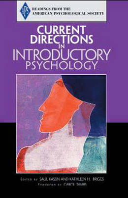 Book cover for Current Directions in Introductory Psychology