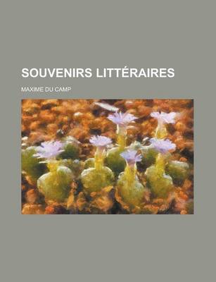 Book cover for Souvenirs Litteraires