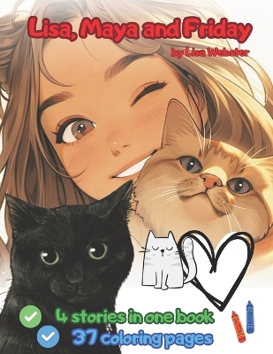 Book cover for Lisa, Maya and Friday