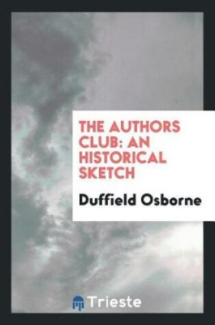 Cover of The Authors Club