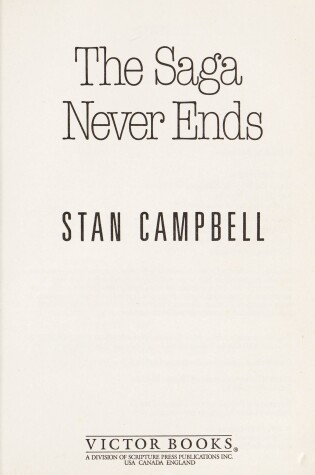 Cover of The Saga Never Ends