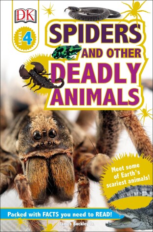Book cover for DK Readers L4: Spiders and Other Deadly Animals