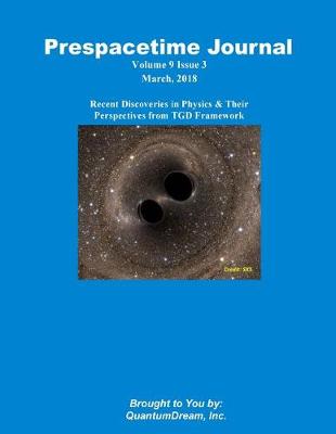 Cover of Prespacetime Journal Volume 9 Issue 3