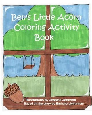 Book cover for Ben's Little Acorn Coloring Activity Book