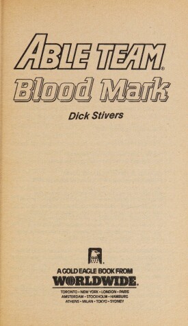 Book cover for Blood Mark