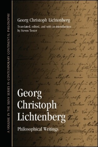 Cover of Georg Christoph Lichtenberg