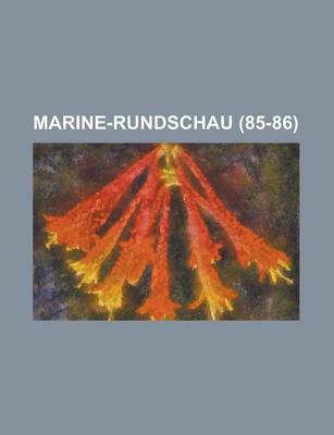 Book cover for Marine-Rundschau (85-86)