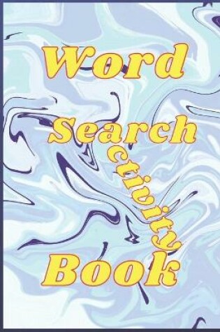 Cover of word search activity book