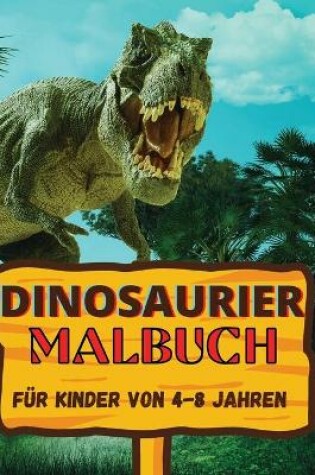 Cover of Dinosaurier Malbuch