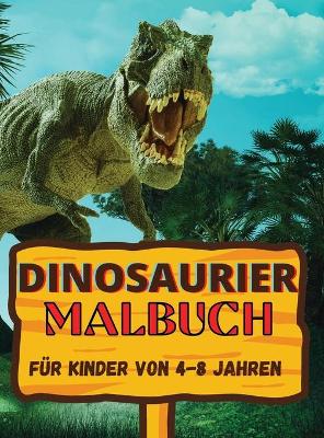 Book cover for Dinosaurier Malbuch