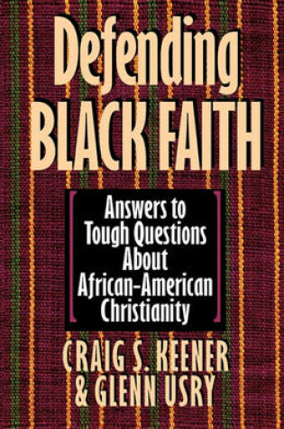 Cover of Defending Black Faith