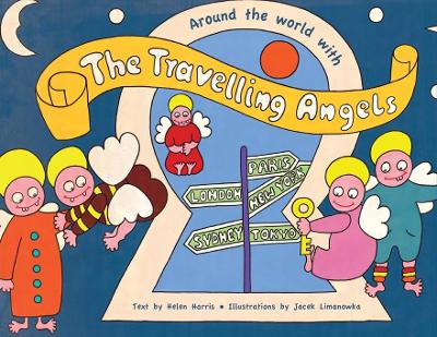 Book cover for Around the world with the Travelling Angels.