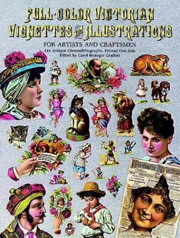 Cover of Victorian Color Vignettes and Illustrations for Artists and Craftsmen