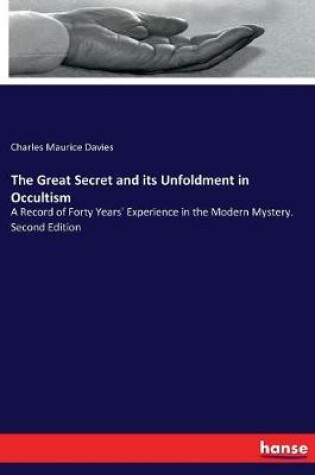 Cover of The Great Secret and its Unfoldment in Occultism