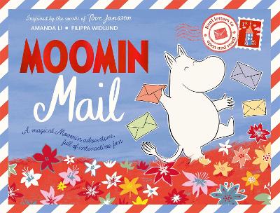 Book cover for Moomin Mail: Real Letters to Open and Read