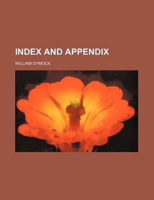 Book cover for Index and Appendix