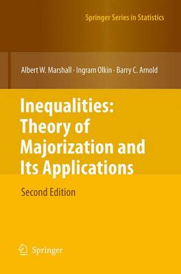 Book cover for Inequalities: Theory of Majorization and Its Applications