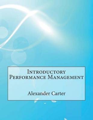 Book cover for Introductory Performance Management