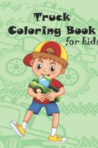 Cover of truck coloring book