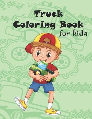 Cover of truck coloring book