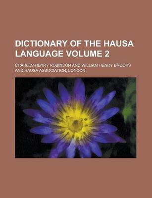 Book cover for Dictionary of the Hausa Language Volume 2